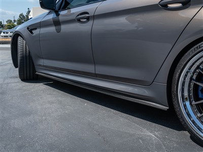 RW Signatures BMW G30/F90 Carbon Fiber Side Skirt Extensions / 