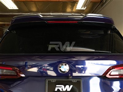 RW Signatures BMW F95 X5M Carbon Fiber Roof Spoiler / 