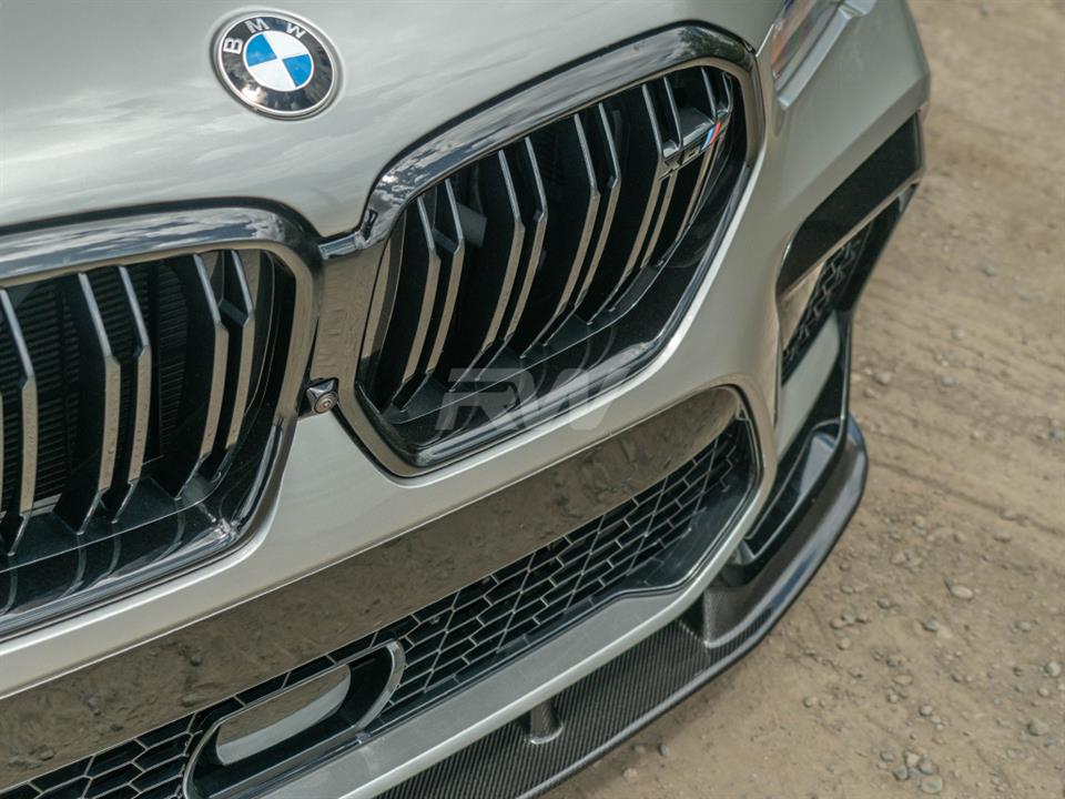 BMW F96 X6M RWS Carbon Fiber Front Lip