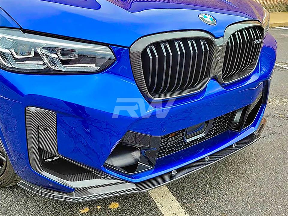 F97 X3M RW Signatures Carbon Fiber Front Lip