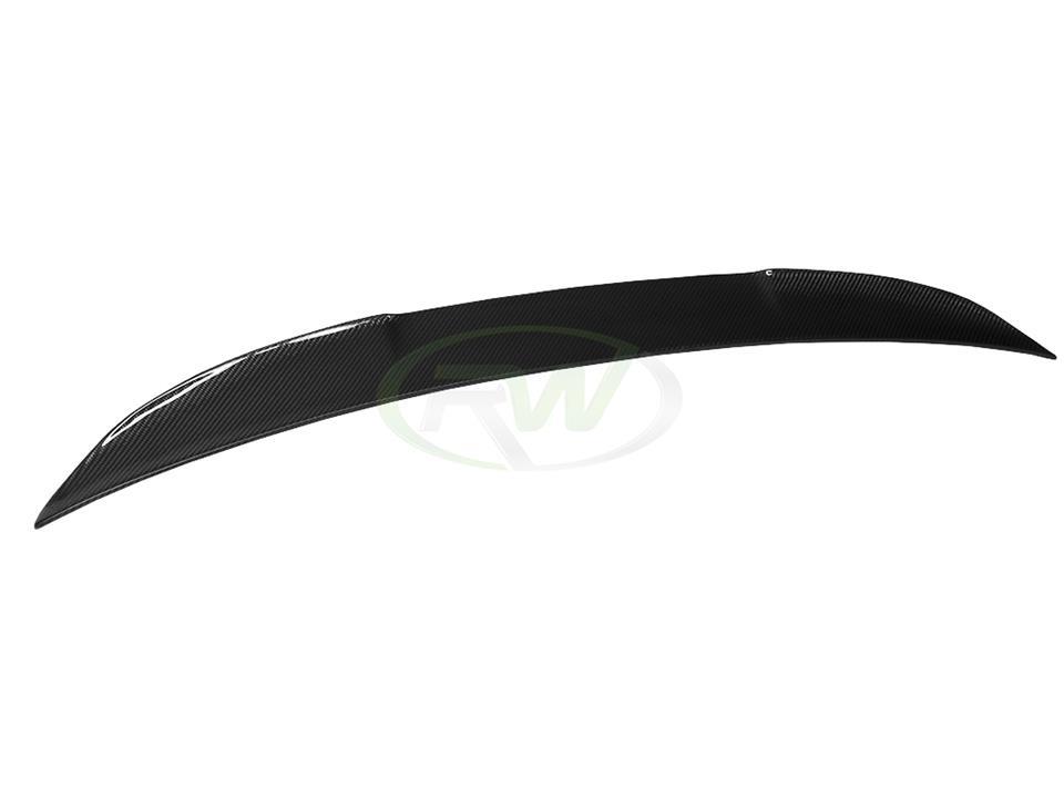 rw carbon fiber bmw g80 rws carbon fiber trunk spoiler