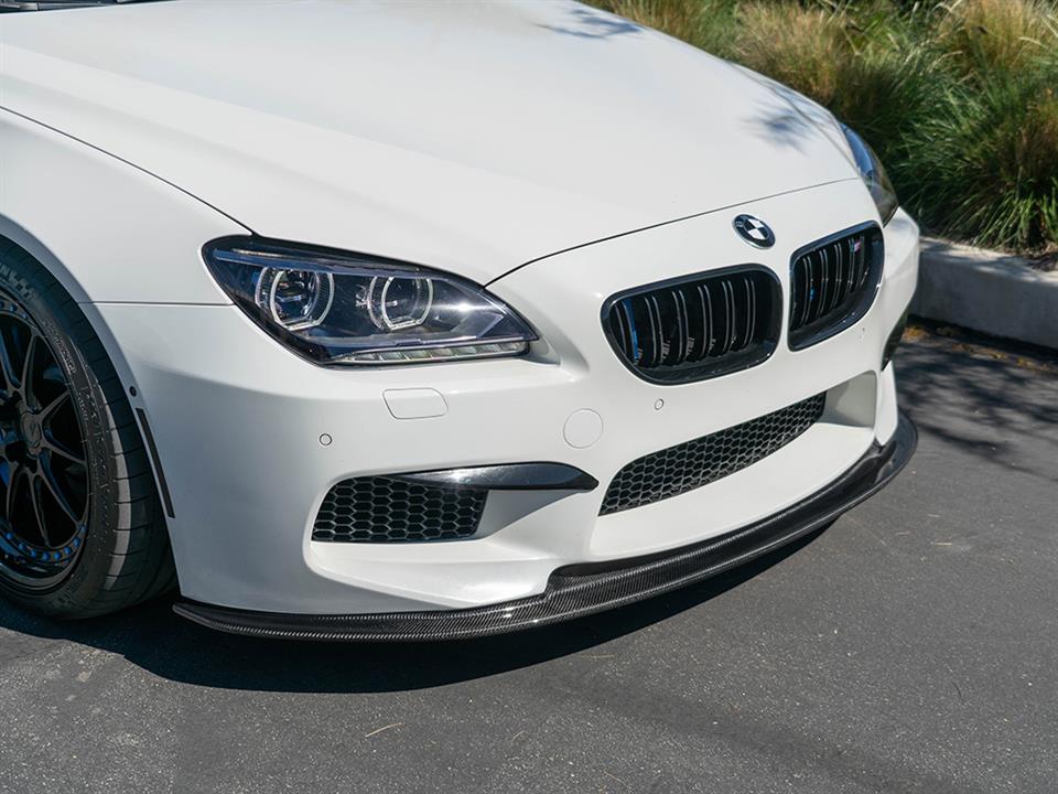 rw carbon fiber bmw f06 rws carbon fiber front lip