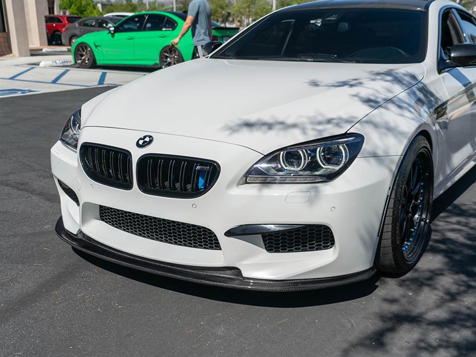 rw carbon fiber bmw f06 rws carbon fiber front lip