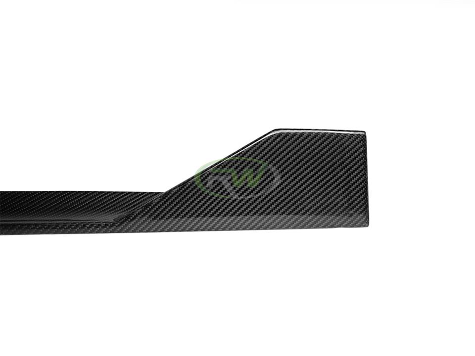 rw carbon fiber bmw f82 F83 m4 signature side skirts