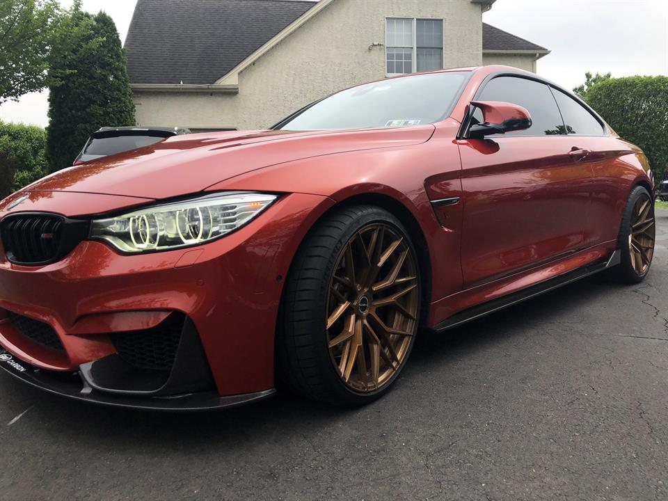 rw carbon fiber bmw f82 m4 cf signature side skirts