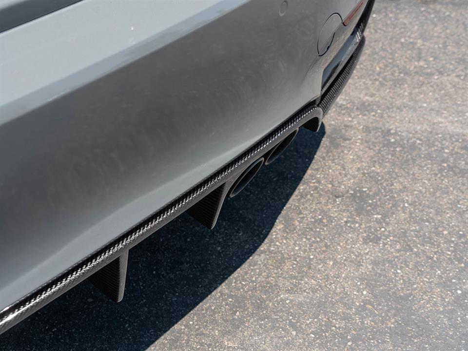 rw signatures bmw f82 m4 rws carbon fiber rear diffuser