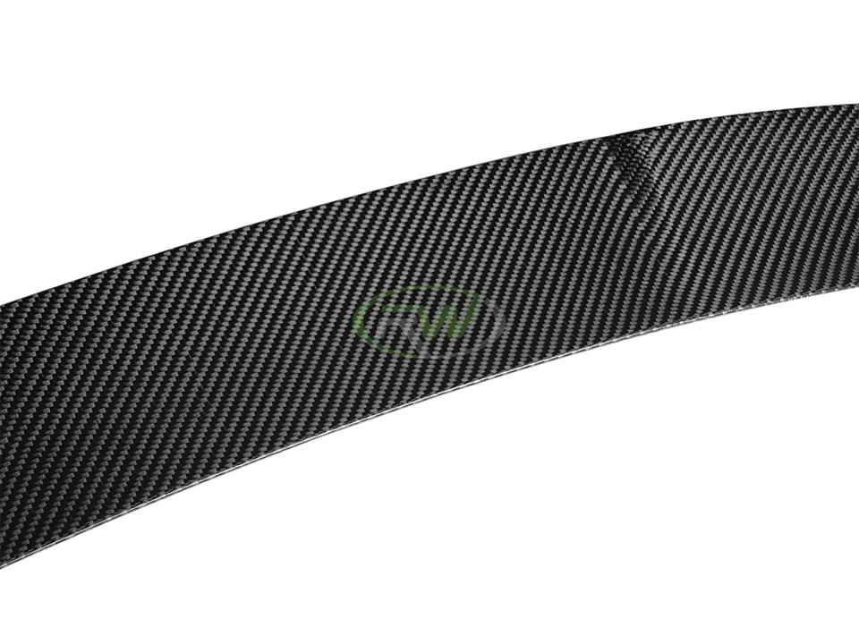 rw carbon fiber bmw f82 m4 rws cf trunk spoiler