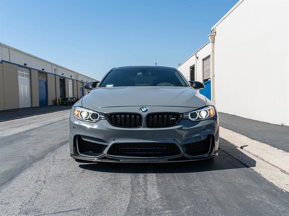 rw carbon fiber bmw f82 m4 rw signature carbon fiber front lip