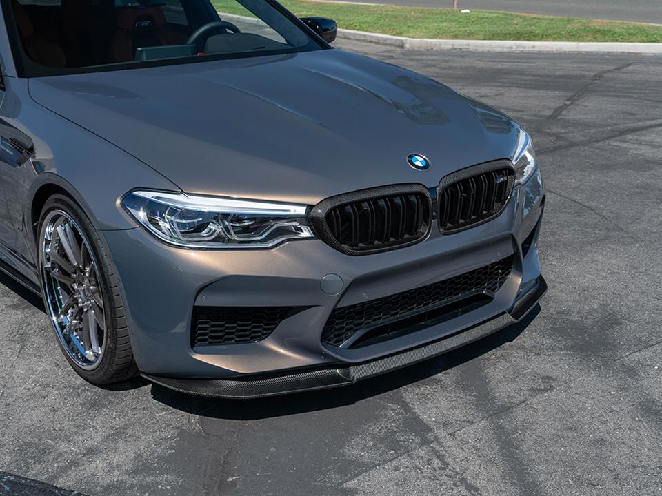 rw signatures carbon fiber bmw f90 m5 signature front lip