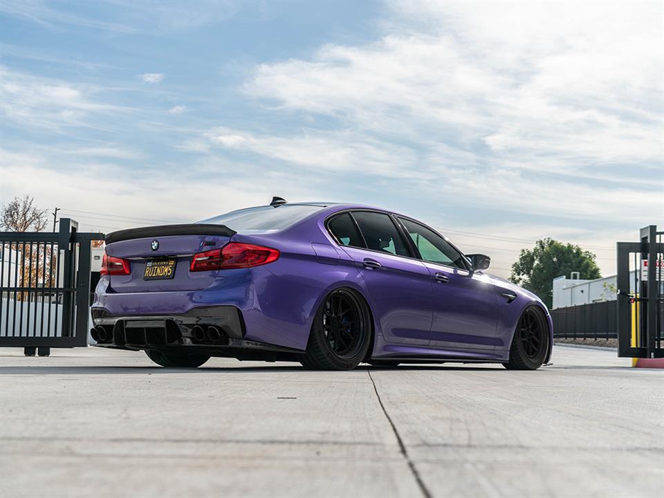 rw signatures bmw f90 m5 signature style carbon fiber rear diffuser