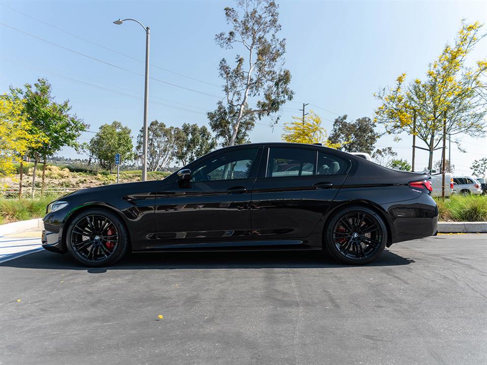 rw carbon fiber bmw f90 m5 rws carbon fiber side skirt extensions