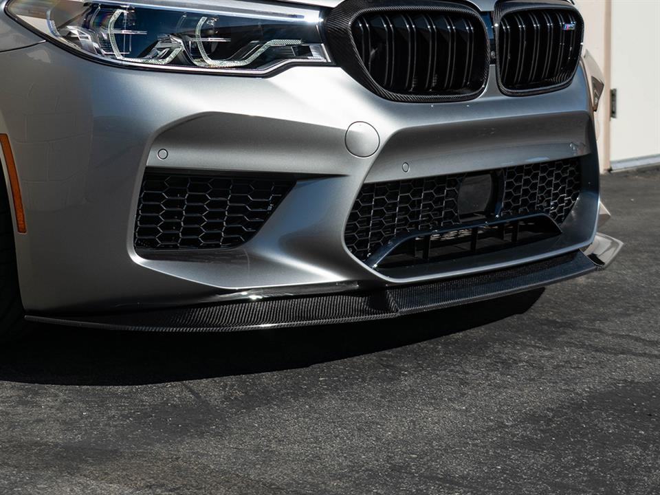 rw carbon fiber bmw f90 m5 signature cf front lip