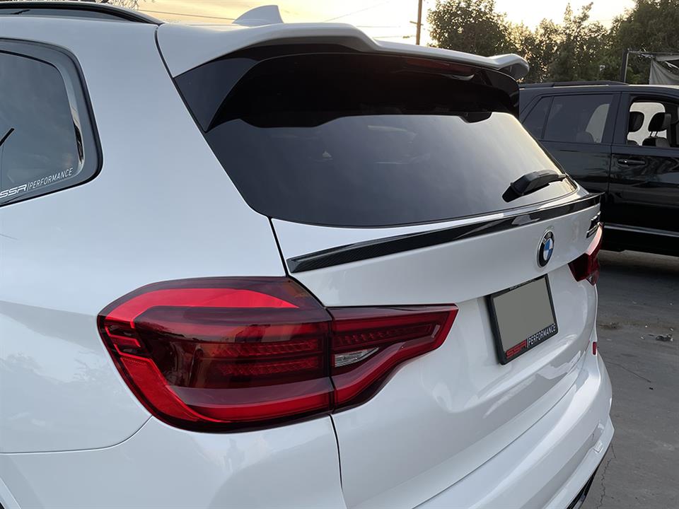 BMW F97 G01 X3/X3M RWS Carbon Fiber Mid Spoiler