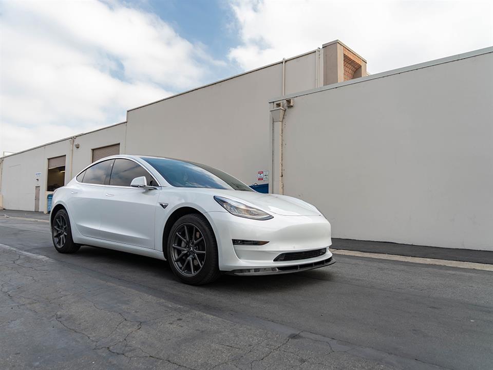 rw carbon fiber tesla model 3 rw signatures carbon fiber front lip