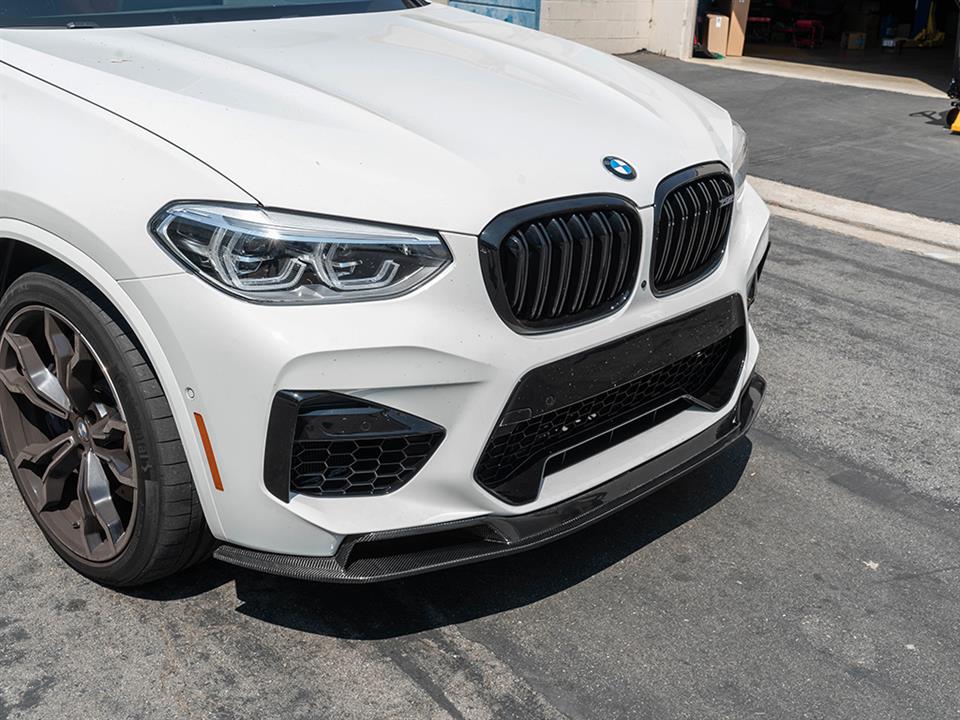 rw carbon fiber bmw f97 x3m rw signatures carbon fiber front lip