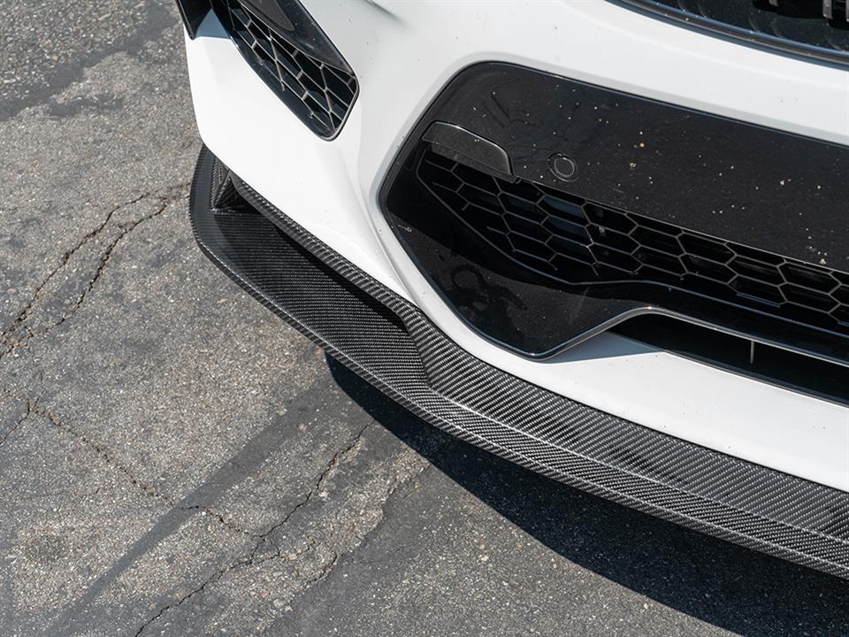 rw carbon fiber bmw f97 x3m rw signatures carbon fiber front lip