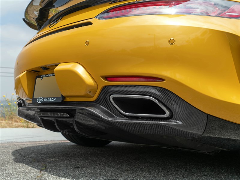 Mercedes C190 GT GTC GTS RWS CF Diffuser / 