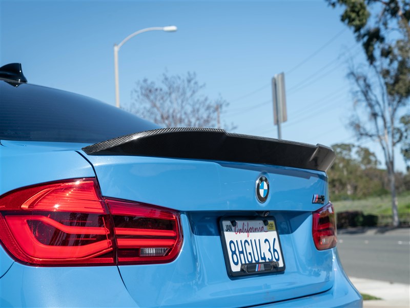 RW Signatures F30/F80 M3 Carbon Fiber Trunk Spoiler / 