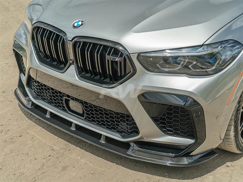 RW Signatures BMW F96 X6M RWS Carbon Fiber Front Lip / 