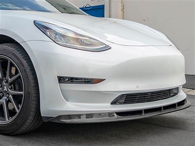 RW Signatures Tesla Model 3 Carbon Fiber Front Lip / 