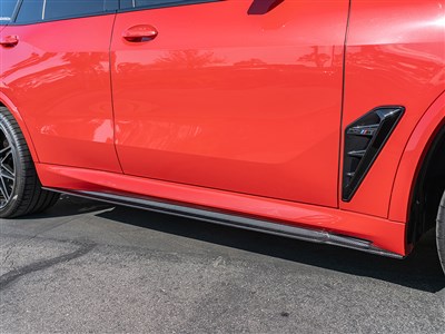 BMW G05 X5/F95 X5M RWS Carbon Fiber Side Skirt Extensions