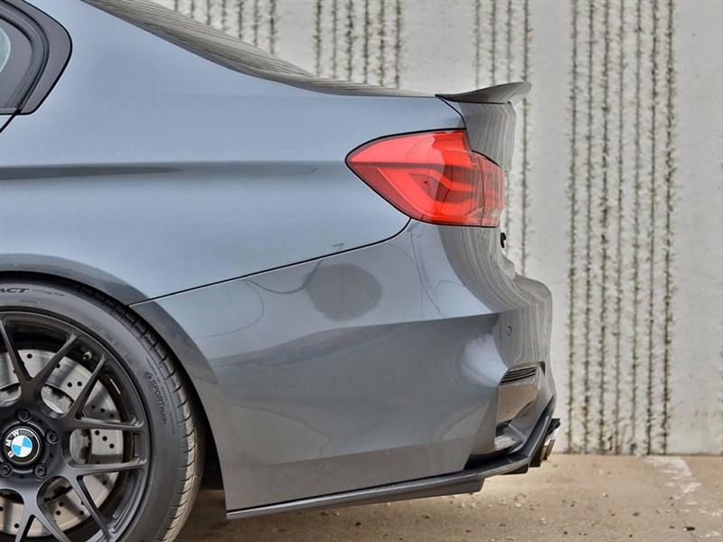 RW Signatures BMW F80 F82 F83 M3 M4 Carbon Fiber Big Fin Diffuser