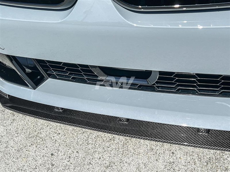 RW Signatures BMW F97 X3M LCI Carbon Fiber Front Lip Spoiler